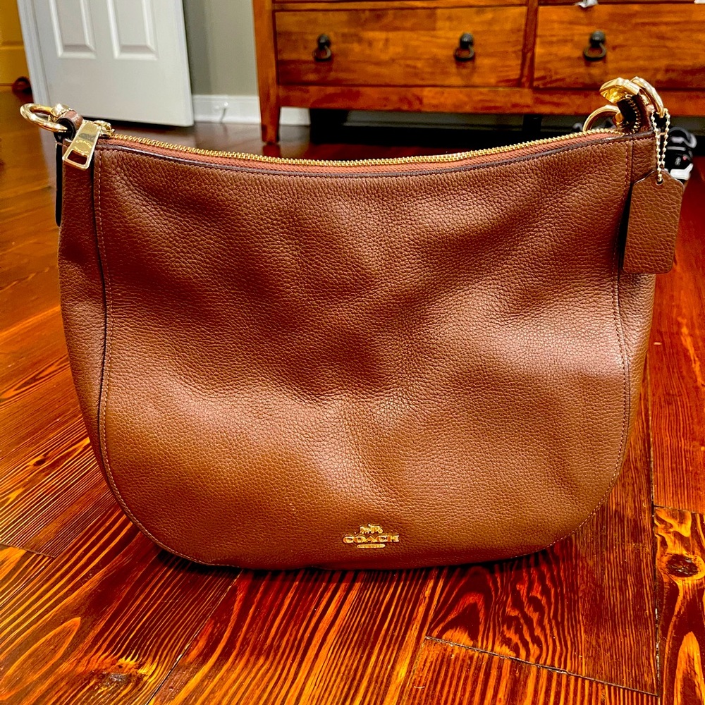 Coach leather purse